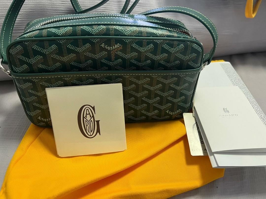 Goyard Cap Vert Green, Luxury, Bags & Wallets on Carousell
