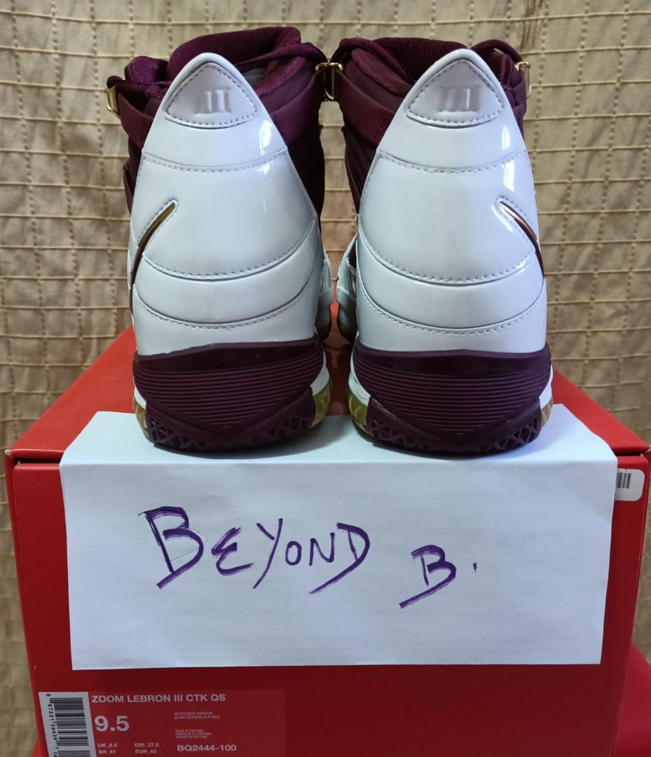 Brand New RARE Nike Lebron 3 CTK sz9.5