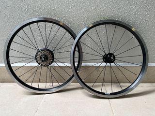 Brompton P line 4 sp Wheelset