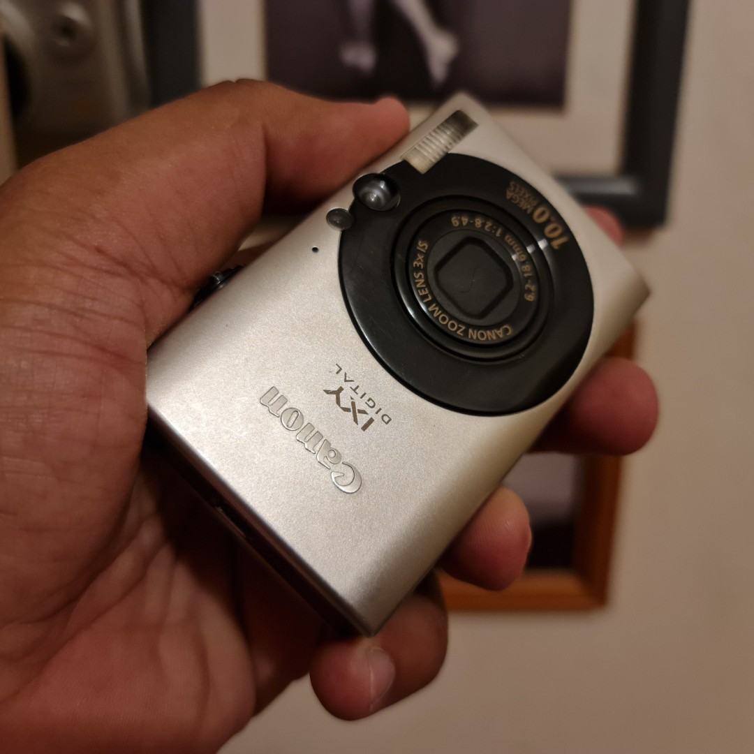 良好品】 【動作確認済】Canon IXY DIGITAL 25 IS SILVER コンデジ 