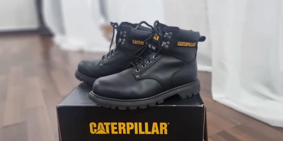 Caterpillar discount black shoes