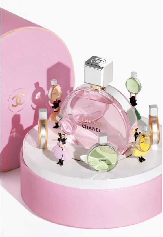 chanel perfume music box