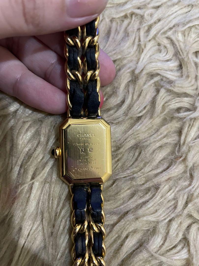 Chanel Premiere Watch 1987 - S size  Luxury pre-owned fashion from Japan –  Fingertips Vintage