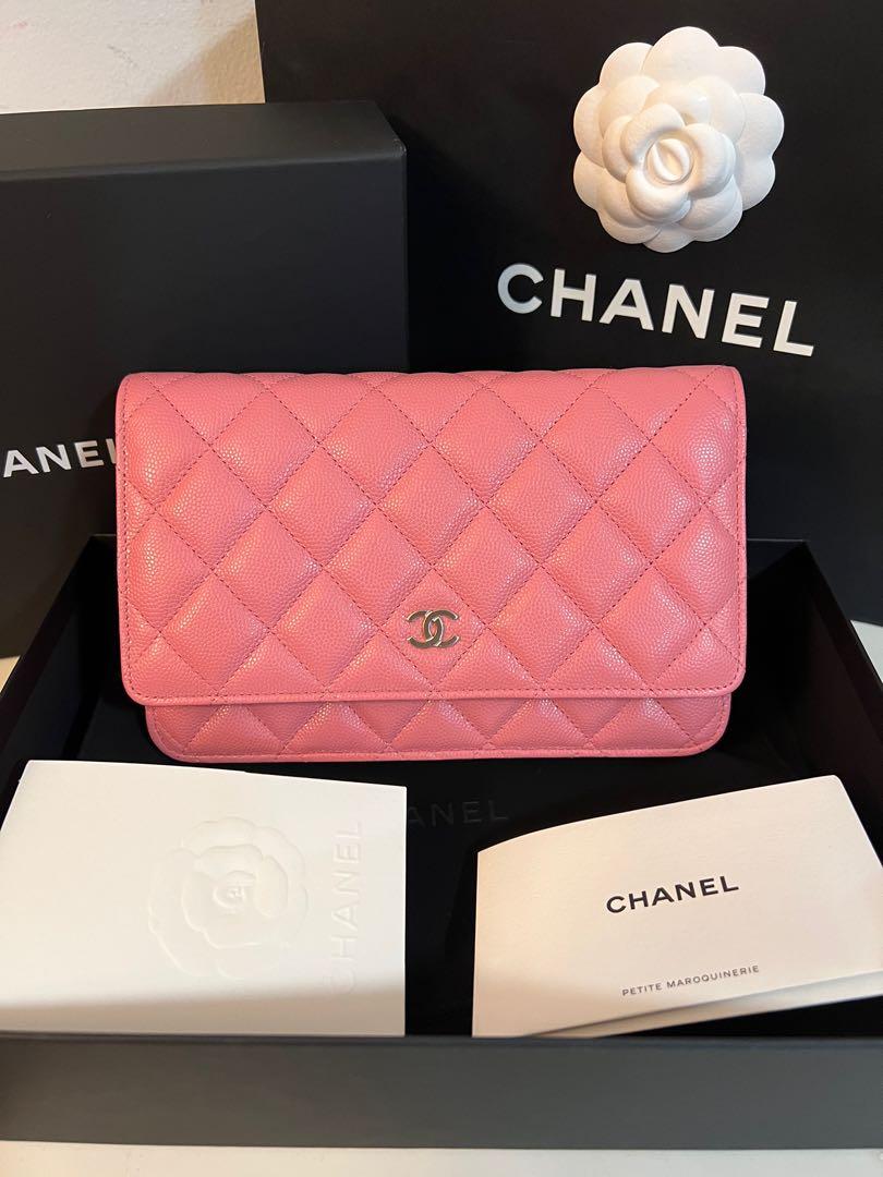 Chanel woc 22a pink, Luxury, Bags & Wallets on Carousell