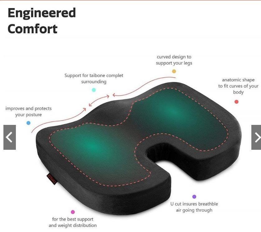 Cheapest SG Stock Seat Cushion Office Chair 2 in 1 Chair Cushion with