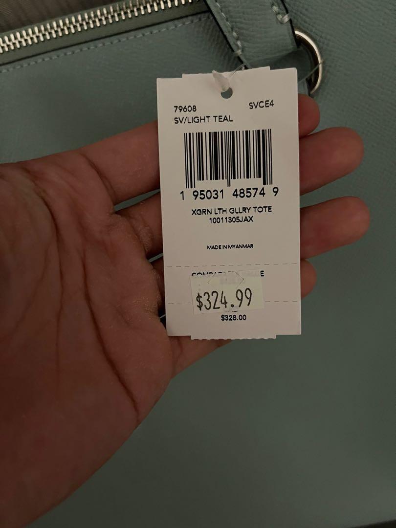 Coach xgrn hotsell lth gllry tote