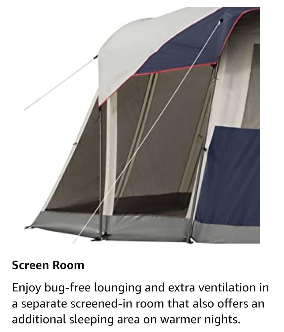 Coleman Elite WeatherMaster Screened Tent, Sports Equipment