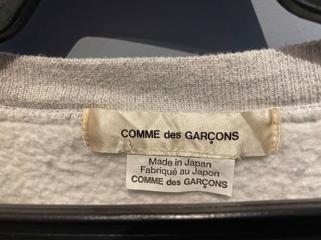 COMME DES GARCONS MAINLINE Padded Cutout Vintage Sweat Shirt Luxury Apparel on Carousell