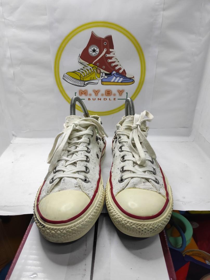Converse ox clearance studded trainers