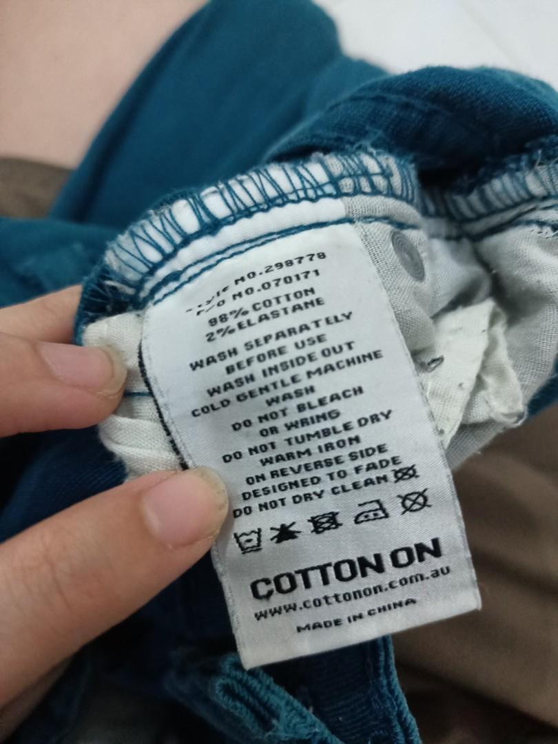 Cotton on dark blue jeans, Fesyen 