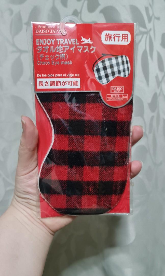 Daiso Eye Mask, Beauty & Personal Care, Vision Care on Carousell