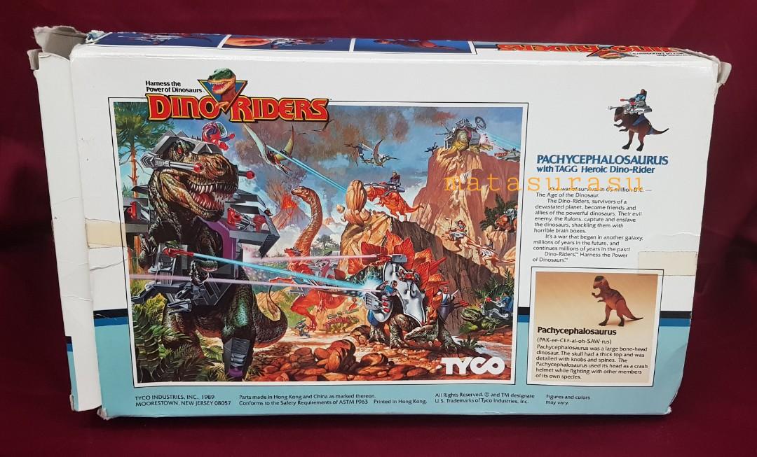 Dino Riders Pachycephalosaurus (Tyco) 1989, Hobbies & Toys, Toys