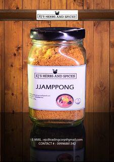 EJs Herbs and Spices JJAMPONG SEASONING in Square Glass Jar (Lazada and Shopee)