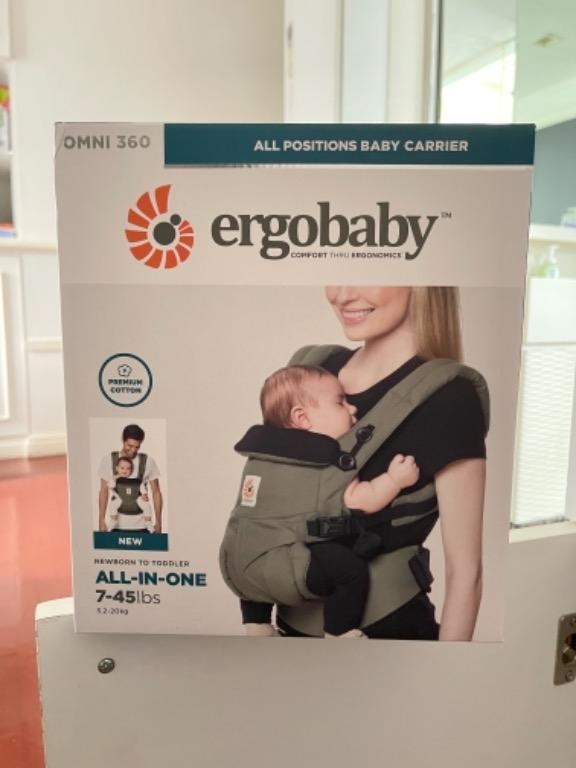 Ergobaby Omni 360 with box & manual in great condition, Babies & Kids, Going Out, Carriers