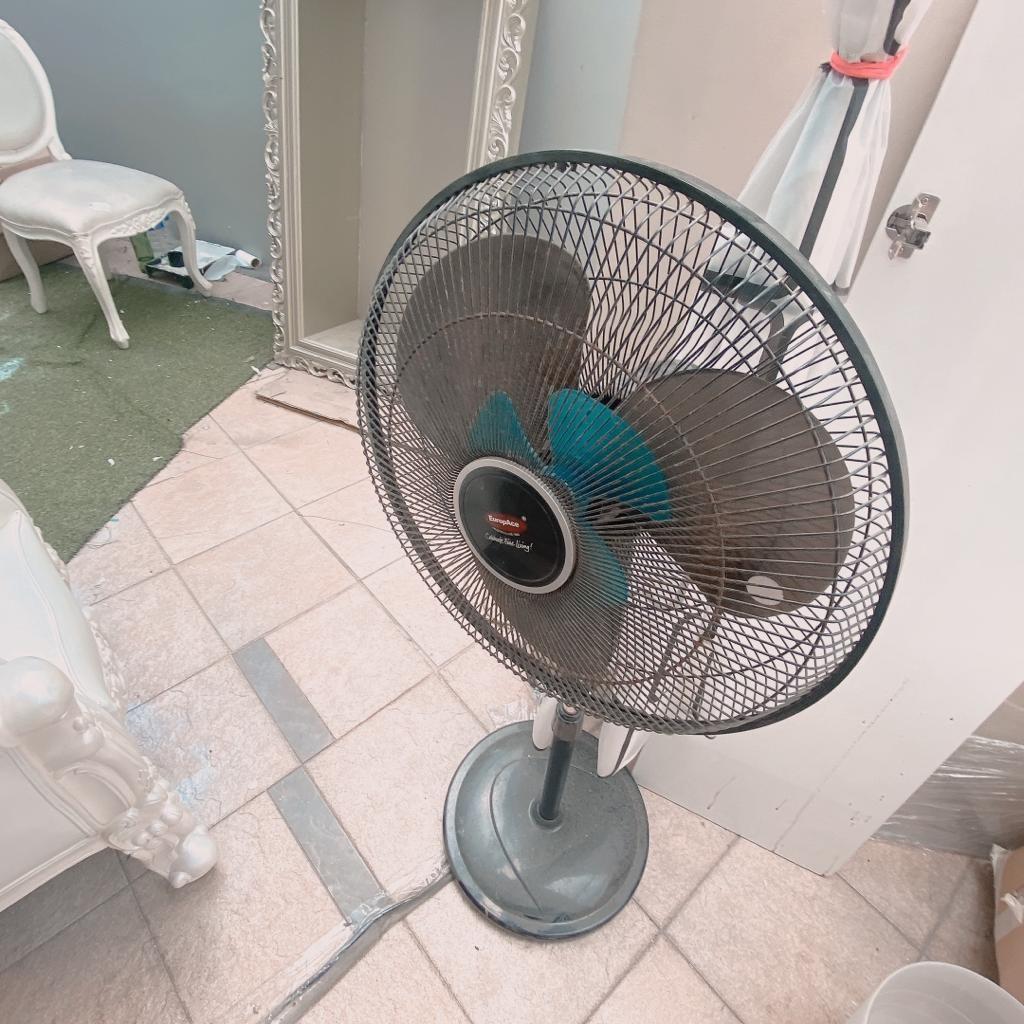 Europace double blade fan 45 x H127 cm Working Well Need To Clean (Self
