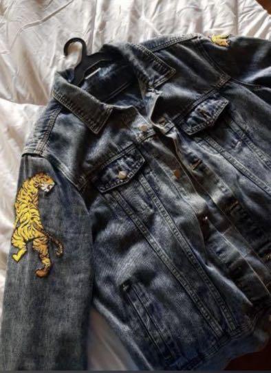 Factory Denim Jacket (Category: Coats, Jackets and Outerwear) located in Manila. Submitted by bashlaurel (Listing ID 1171411760, Image 2). Description: Factory Boy Denim Jacket L-XL.