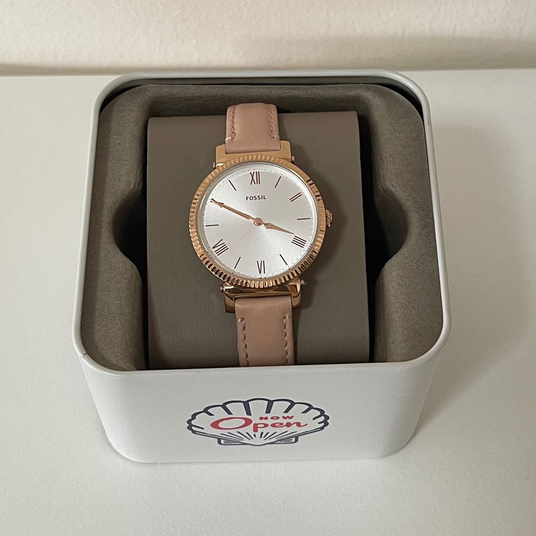 fossil ladies pink watch, Women's 