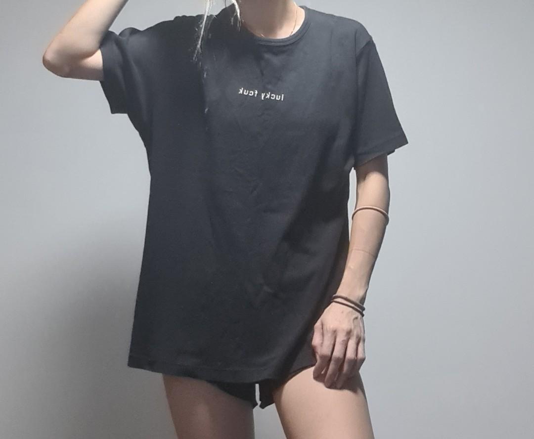 Lucky fcuk 2025 t shirt