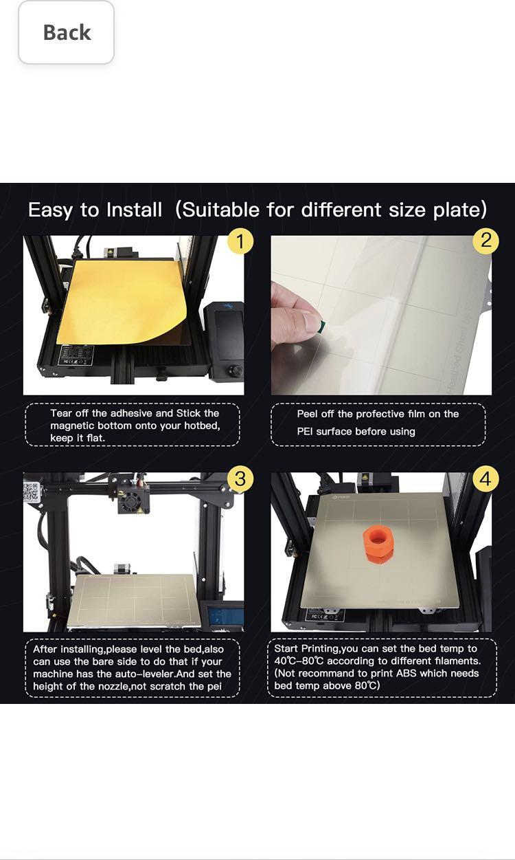 FYSETC 3D Printing Buildplate 300x300mm, Hobbies & Toys, Stationery