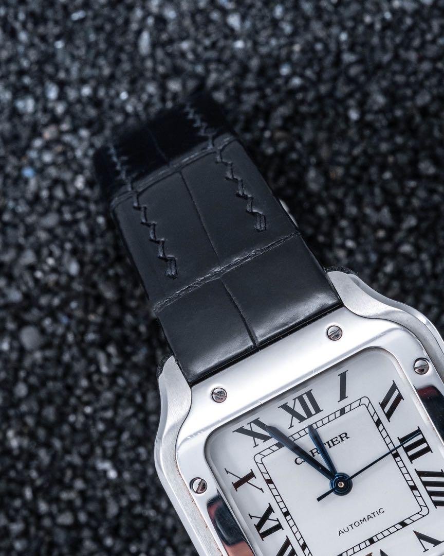 Cartier santos 2018 clearance straps