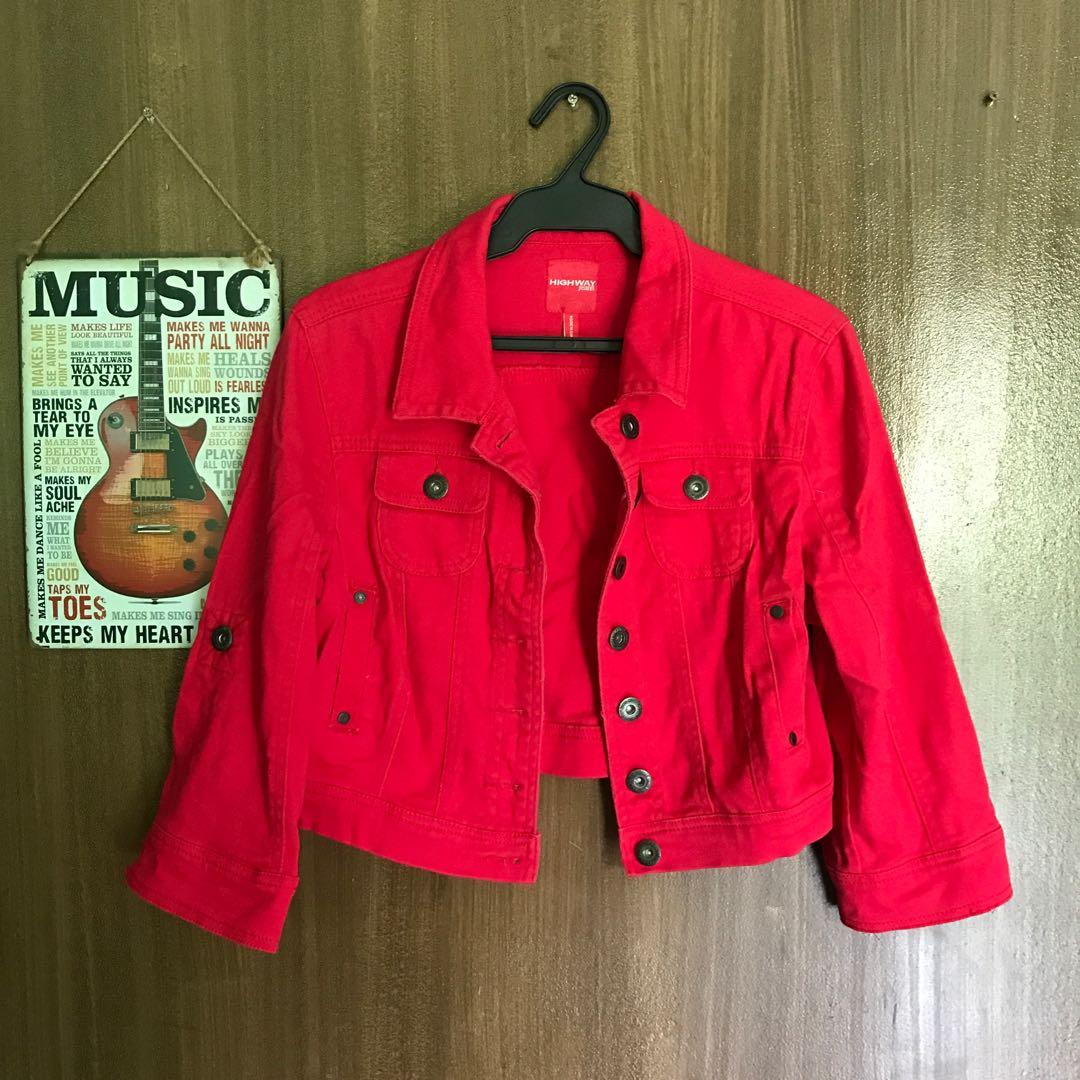 highway jeans long denim jacket