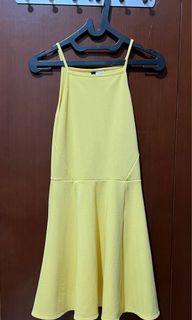 H&M yellow Dress