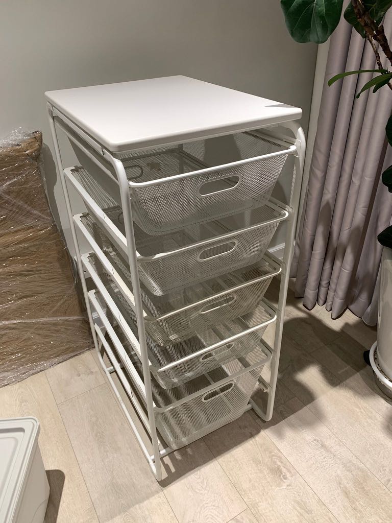 IKEA Algot Mesh Rack, Furniture & Home Living, Furniture, Shelves