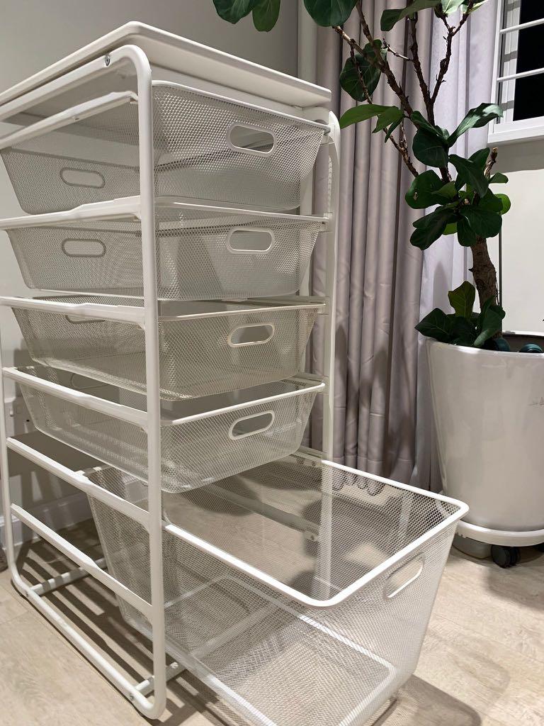IKEA Algot Mesh Rack, Furniture & Home Living, Furniture, Shelves