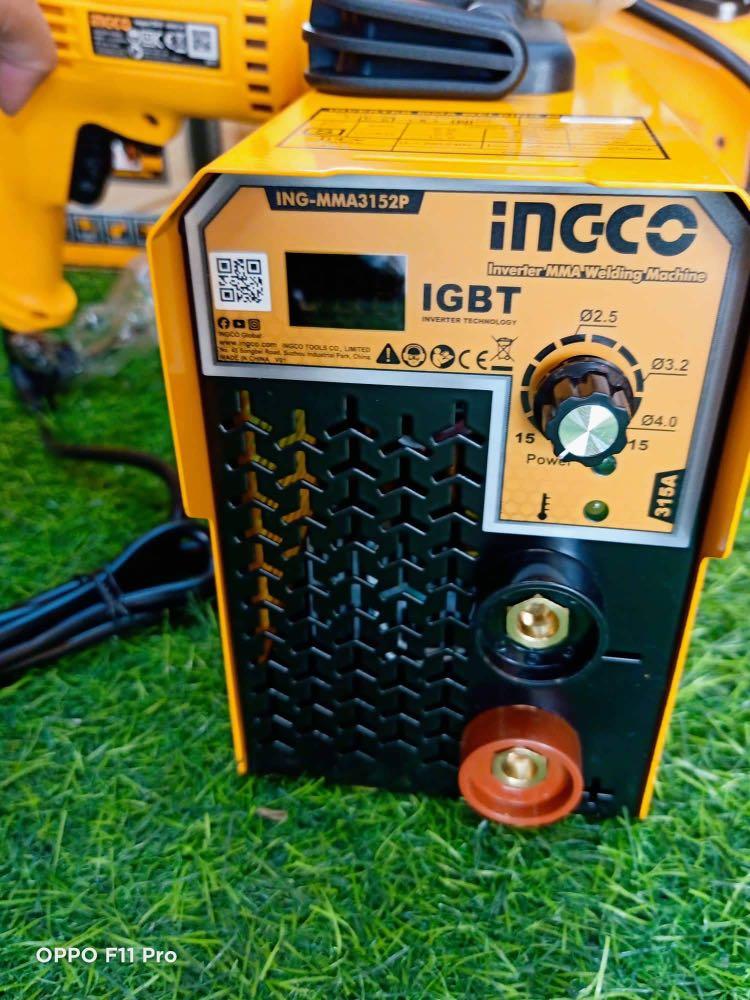 INGCO INVERTER WELDING MACHINE 350Amp. with Free Impact Drill