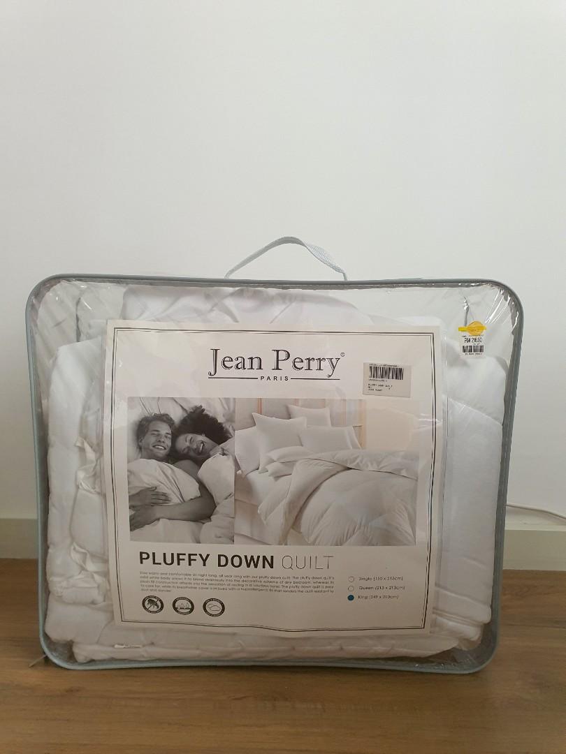 Jean Perry Pluffy Down Quilt King size, Furniture & Home Living