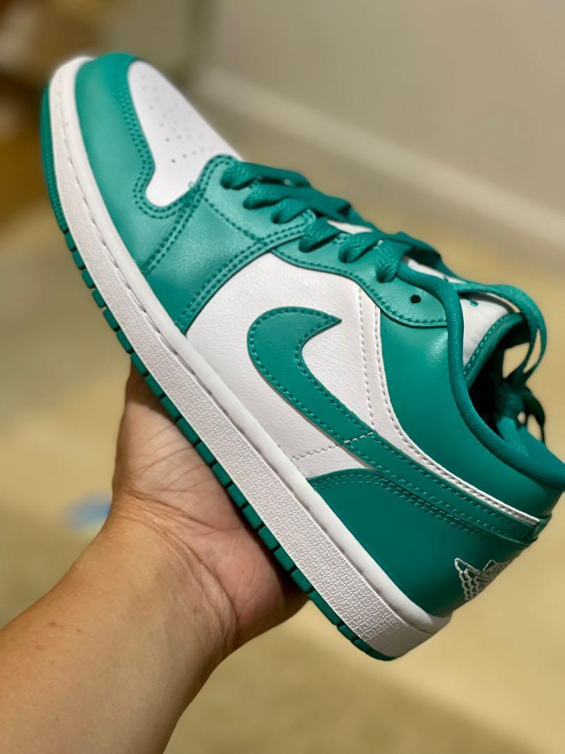 Jordan 1 Low Emerald