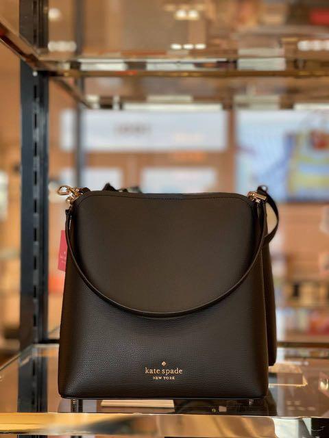 Kate Spade Darcy Large Bucket in Black, Luxury, Bags & Wallets on Carousell