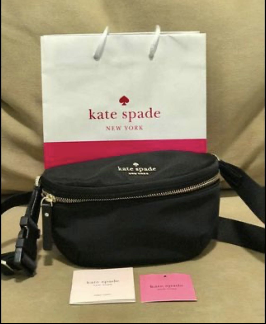 Kate Spade Fanny Pack, Luxury, Bags & Wallets on Carousell