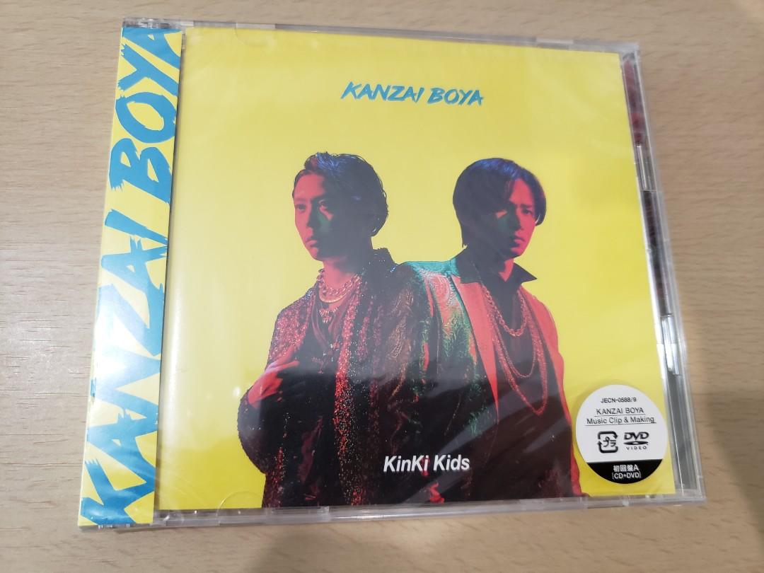 KinKi Kids KANZAI BOYA 初回盤A CD+DVD 全新, 興趣及遊戲, 收藏品及