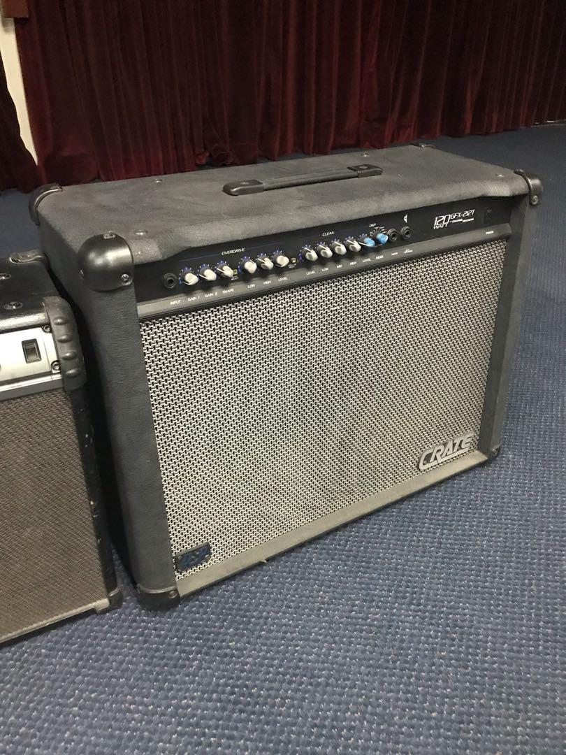 Lead Amp Crate 120 Watt with Channel Tracking, Hobbies & Toys, Music