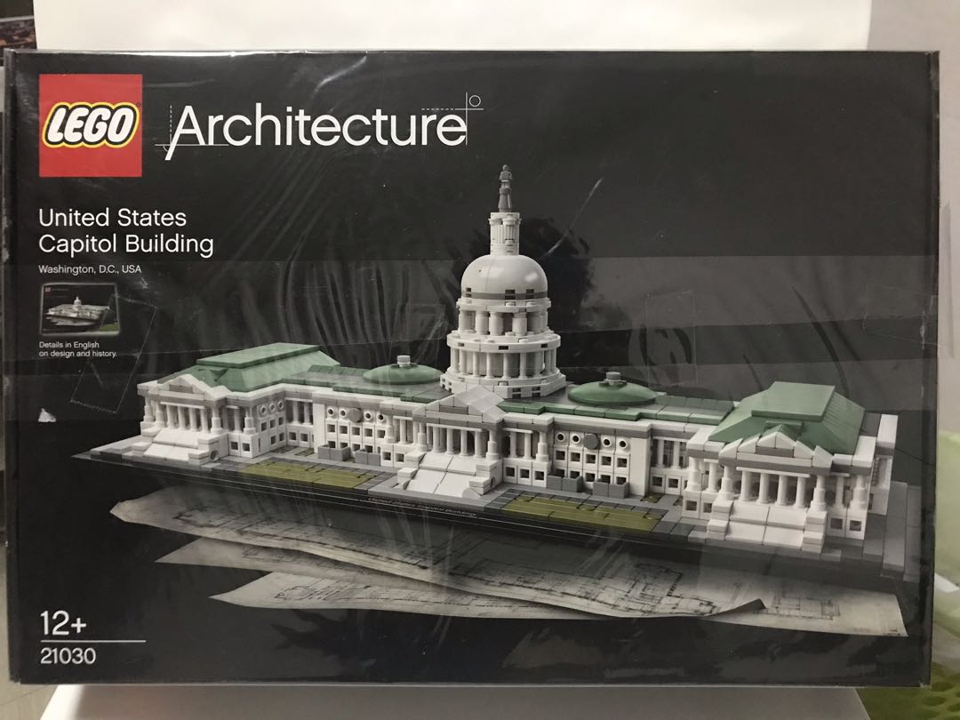 Lego Architecture Capitol Building Hobbies Toys Toys Games on Carousell