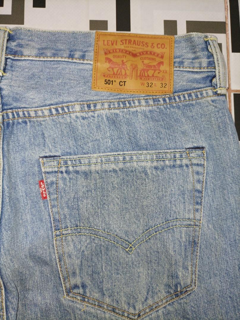 LEVIS 501CT WHITE OAK SELVEDGE MADE IN USA, Men's Fashion, Bottoms