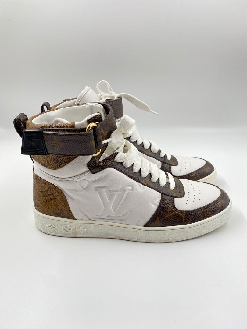 LOUIS VUITTON BOOMBOX HIGH TOP SNEAKERS, Luxury, Sneakers & Footwear on ...