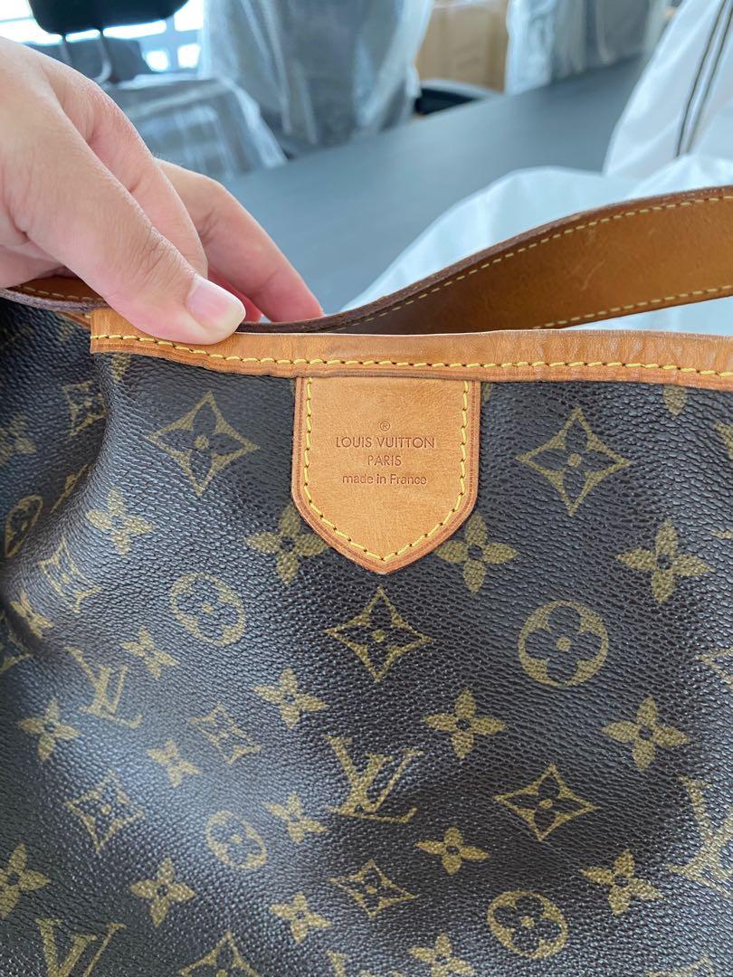 LOUIS VUITTON Blue Nuit Monogram Alma MM, Luxury, Bags & Wallets on  Carousell