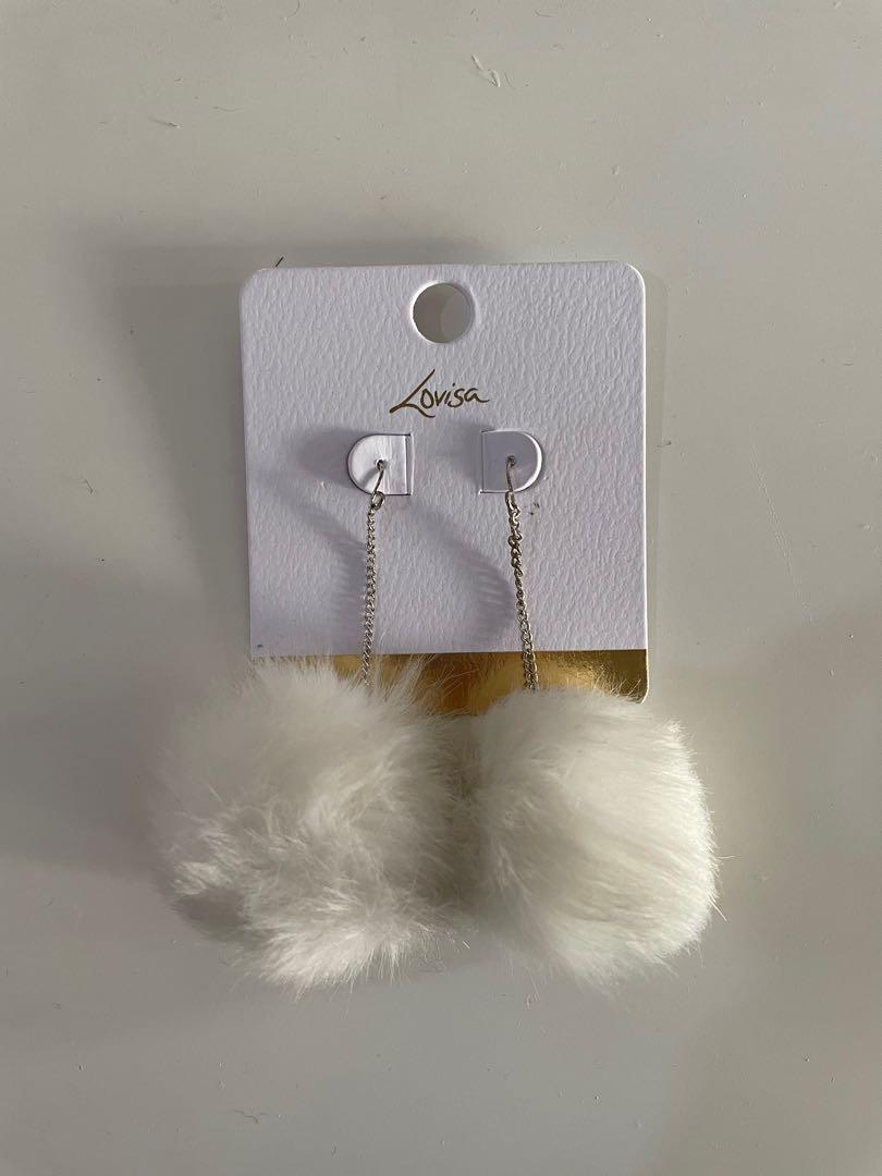 Lovisa pom hot sale pom earrings