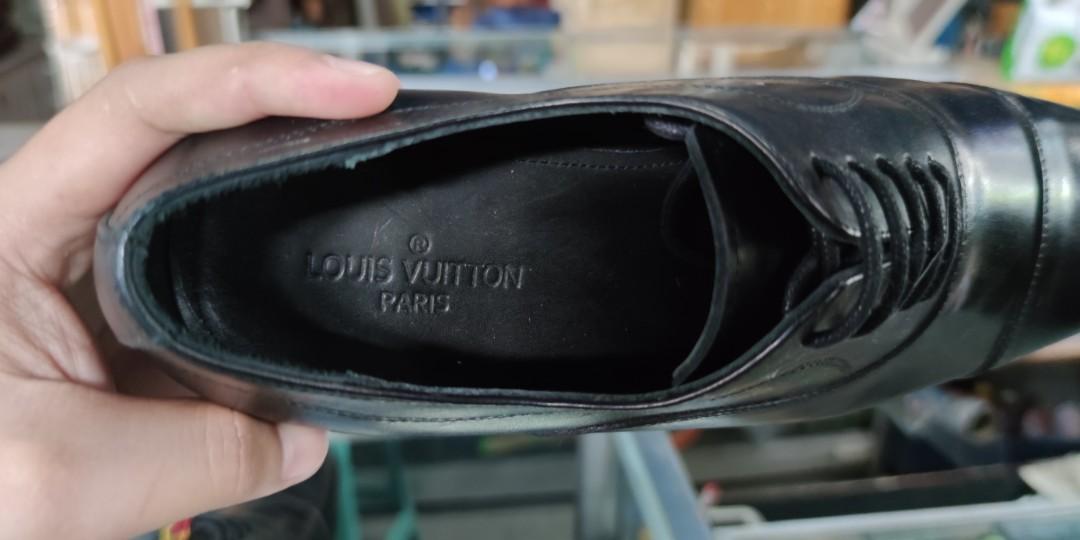 Louis Vuitton Kensington Derby BLACK. Size 06.0