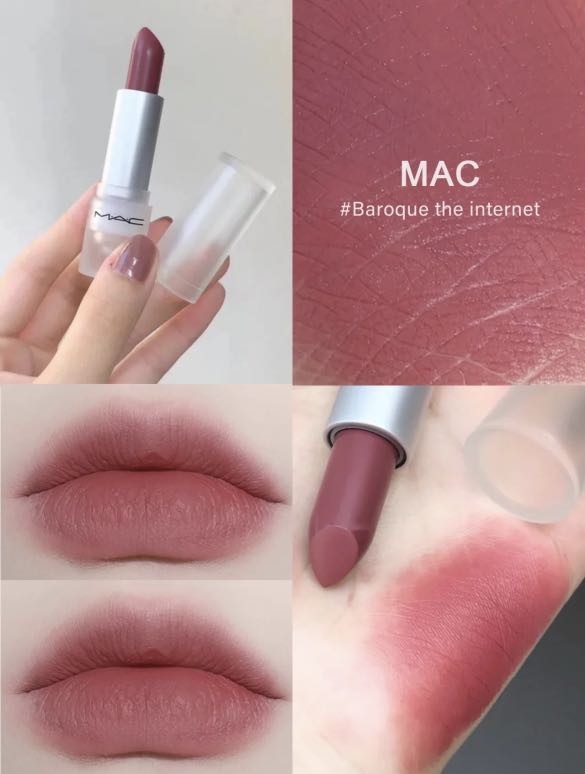 MAC Loud and Clear Lipsticks: Yash, Baroque the Internet, Fleur D