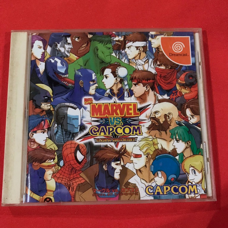 Marvel Vs. Capcom Clash of Super Heroes SEGA Dreamcast DC