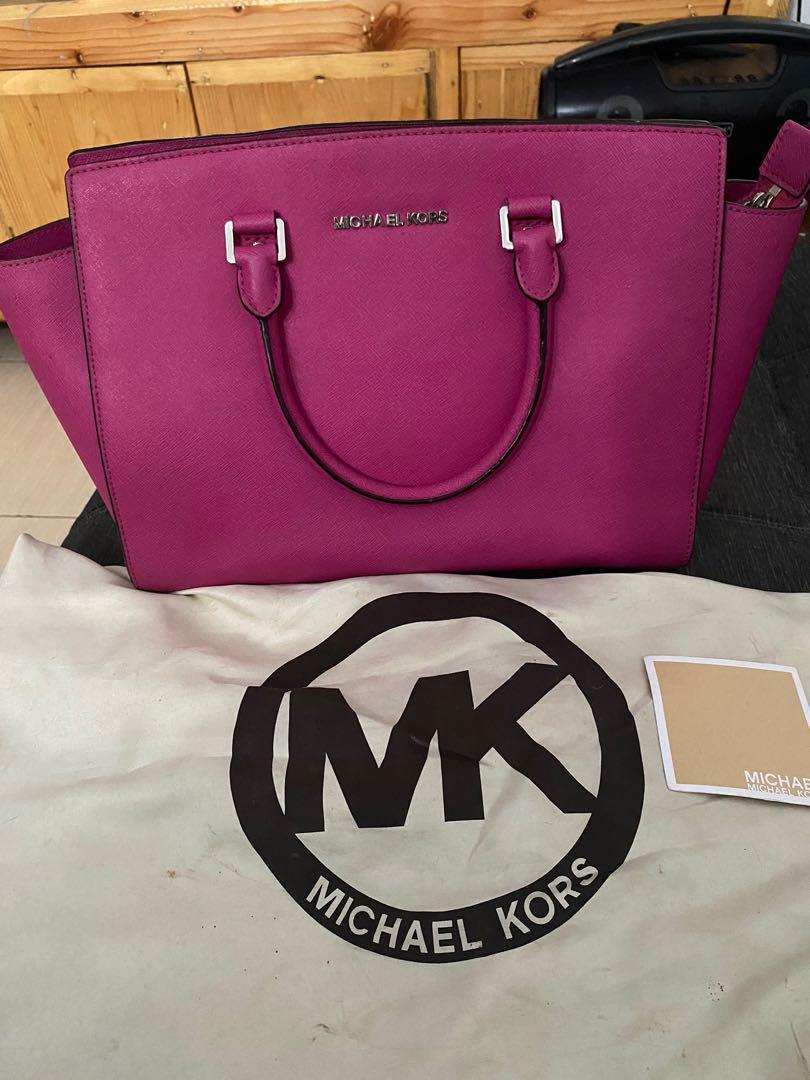 michael kors blush bag