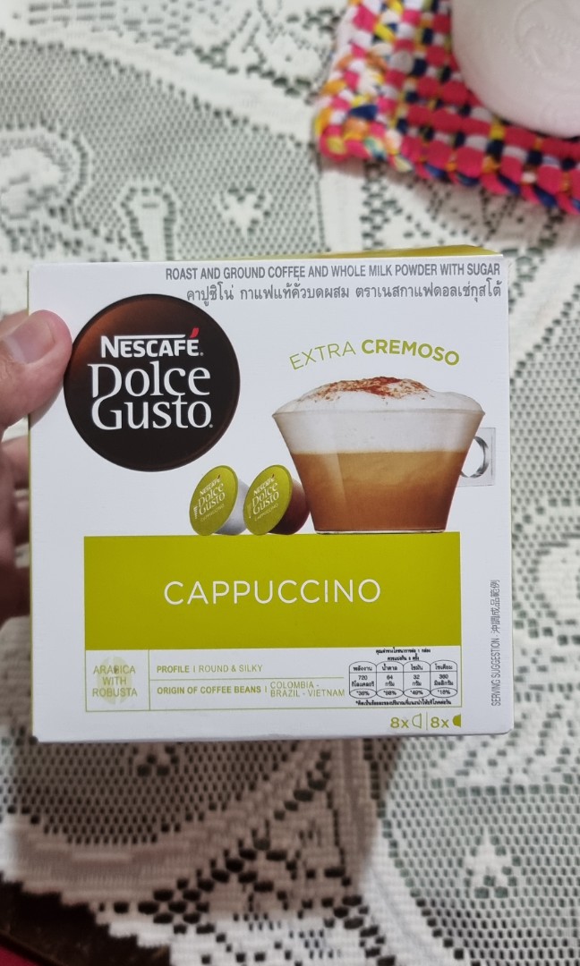 Nescafe Dolce Gusto Pods Cappucino, Food & Drinks, Other Food & Drinks