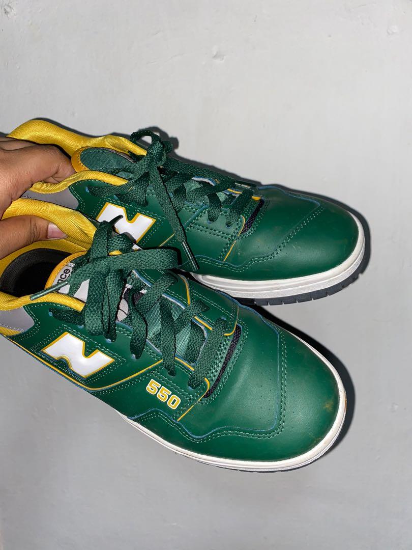 All green new balance discount
