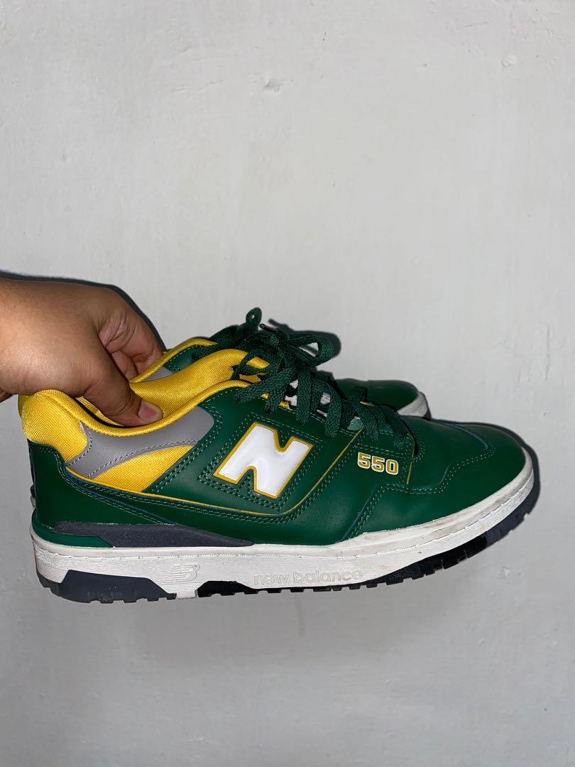 New Balance 550 All green