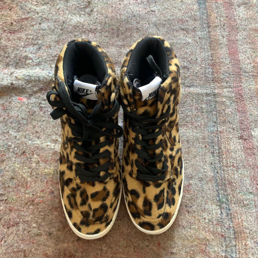 nike dunk cheetah print