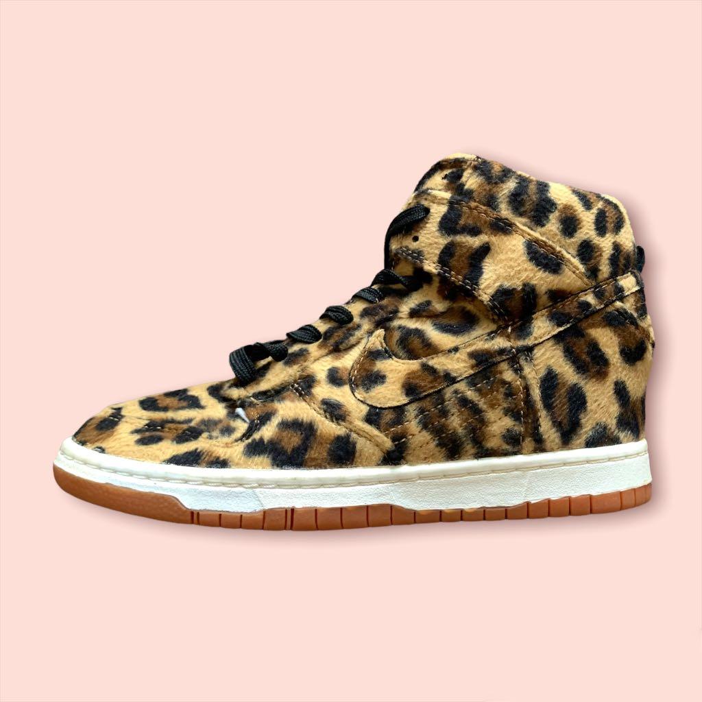 nike dunk cheetah print