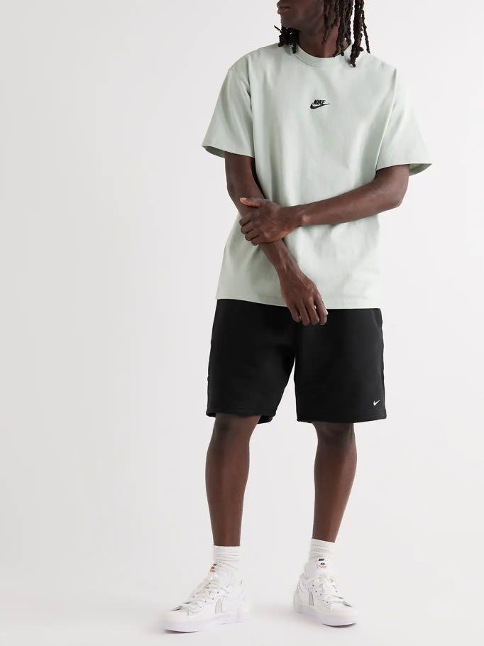 Nike swoosh sweat shorts